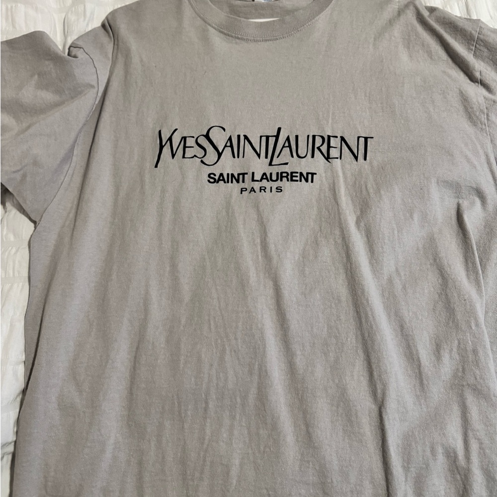 Yves Saint Laurent Grey Unisex Shirt